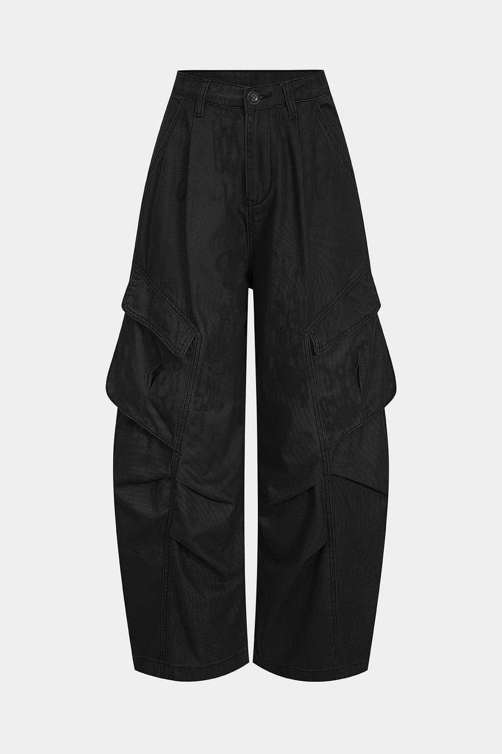 Kullanışlı Kargo Geniş Paçalı Pantolon