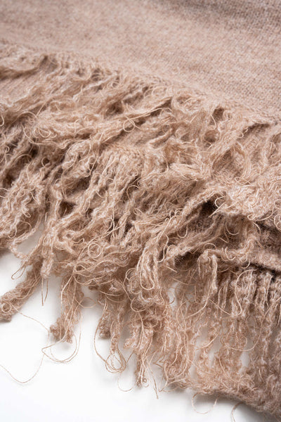 Vandoria Fringe Knit Dress