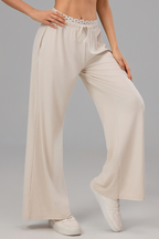 Pantalón ancho Pippa con cintura de lunares