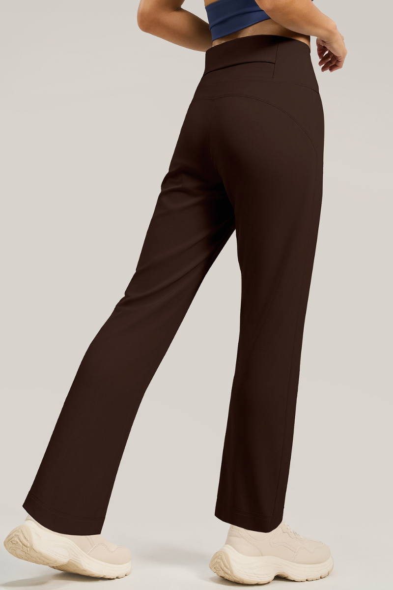 Willa Draped Wide-Leg Pants