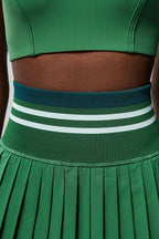 Mika Ribbed Pleated Tennis Skort
