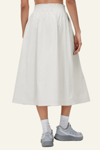 Verena High-Waist A-Line Midi Skirt