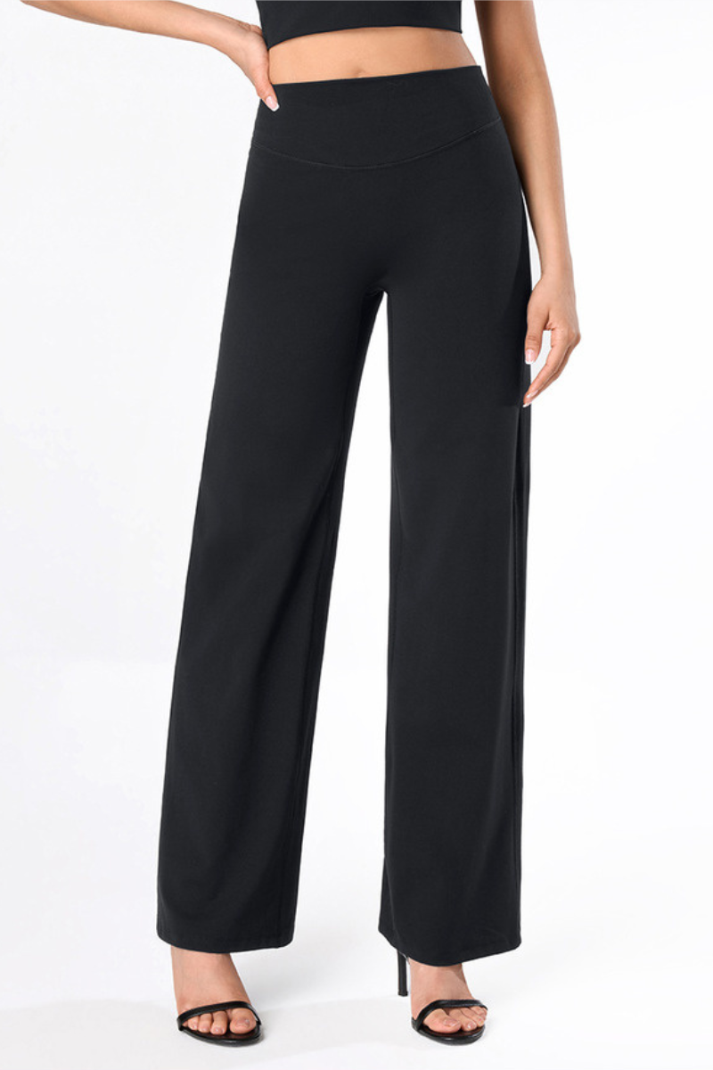 Ada Brushed Wide-Leg Pants