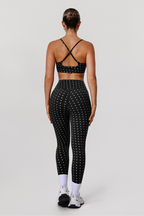 Women's Sports Polka Dot Bra Leggings Two-Piece Set