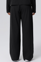 Lena Waffle Drawstring Straight Leg Pants