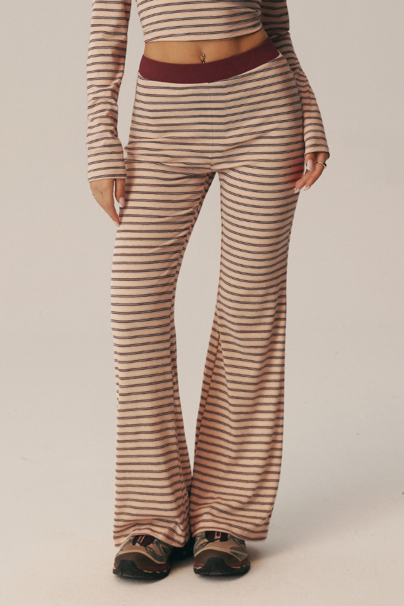Sorrento Striped Flare Pants