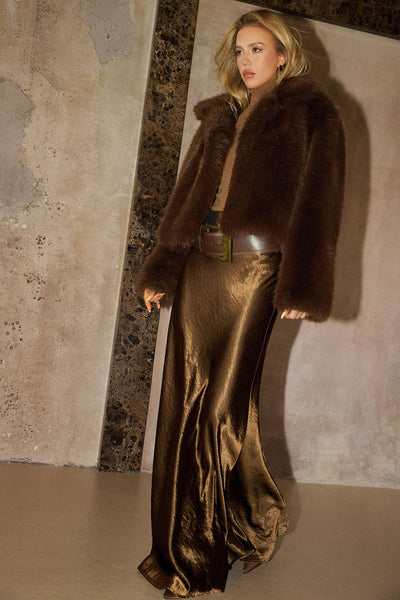 Midnight Fur Jacket