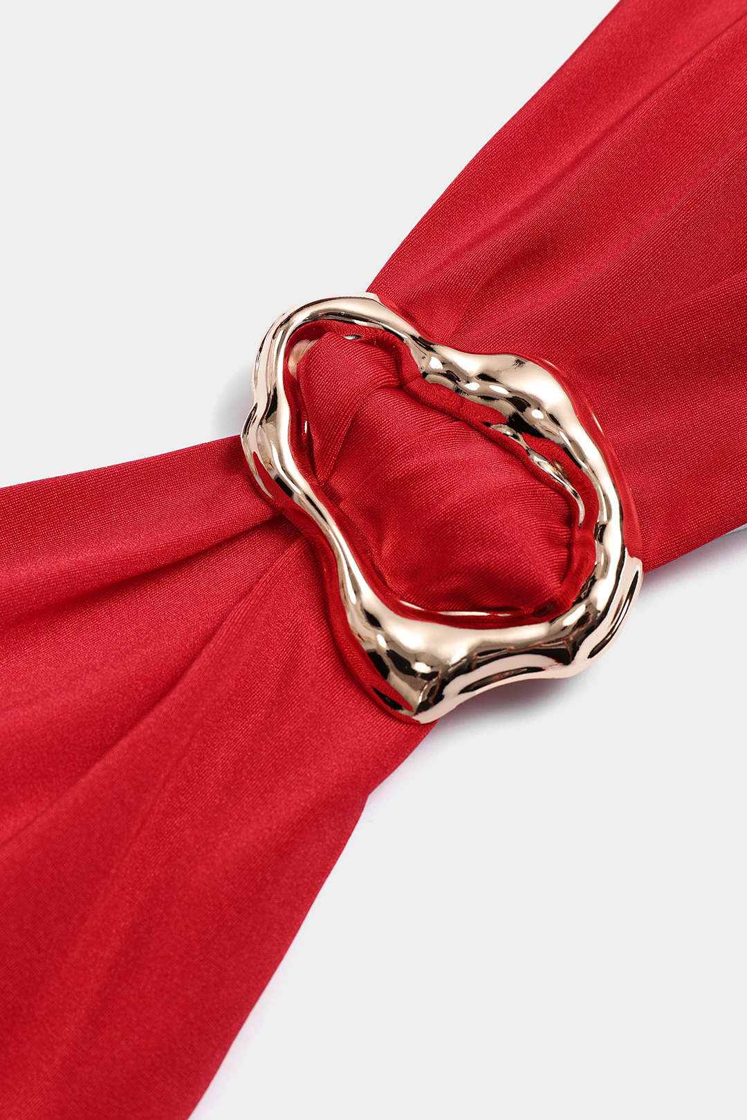 Kalp Şeklinde Yüzük Desenli Bikini Takımı 