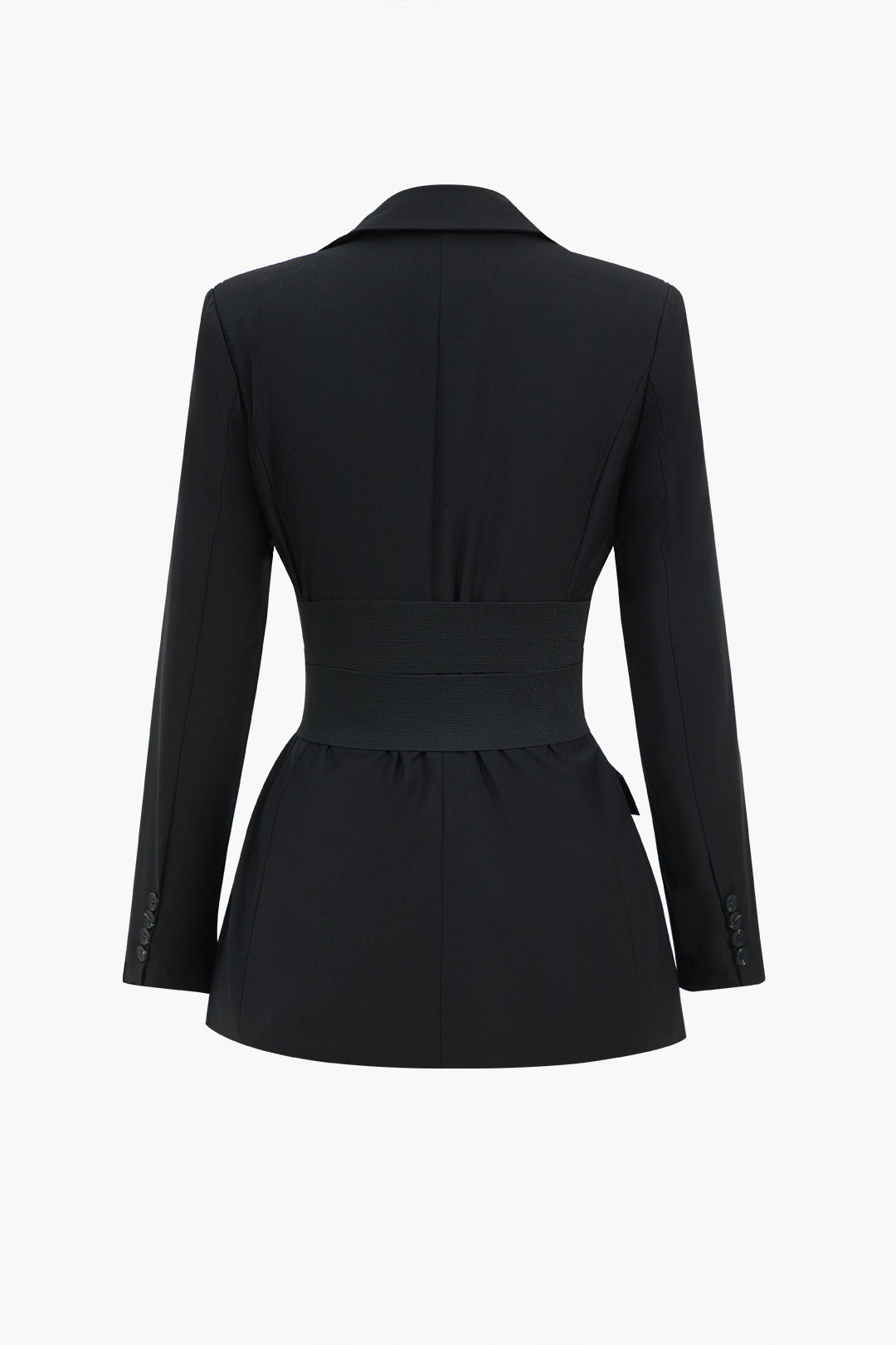 Korseli Bel Detaylı Blazer Ceket 