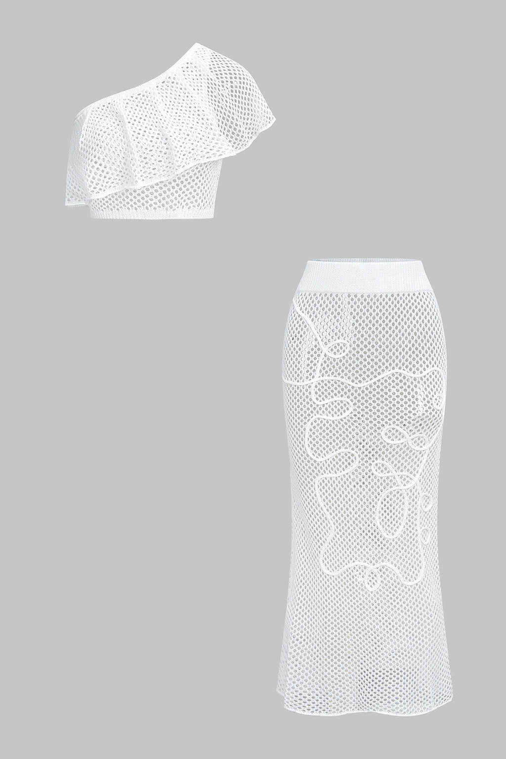 Asymmetrical Crochet Set