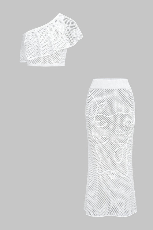 Asymmetrical Crochet Set