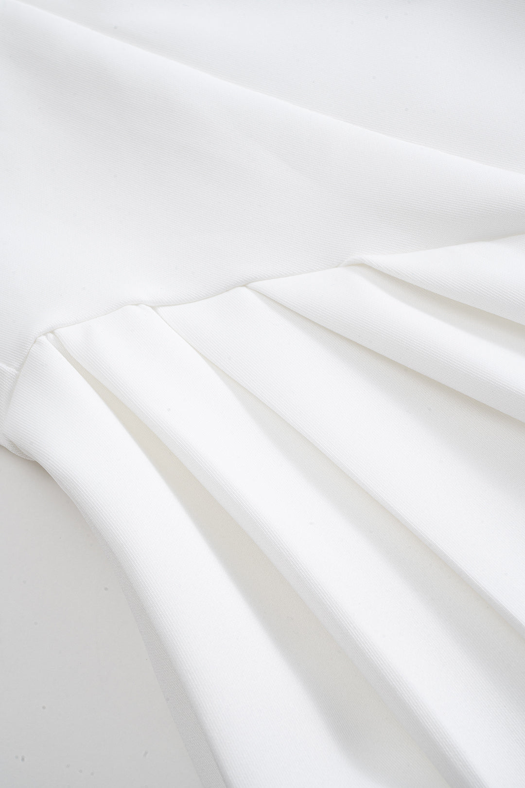 Vandoria Halter Pleated Mini Dress