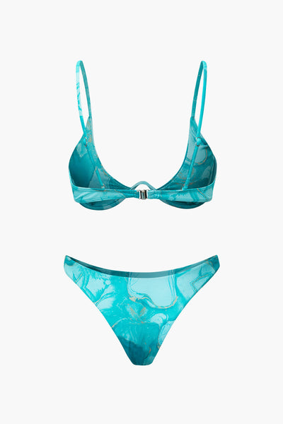 Printed Bikini And Bikini Seti