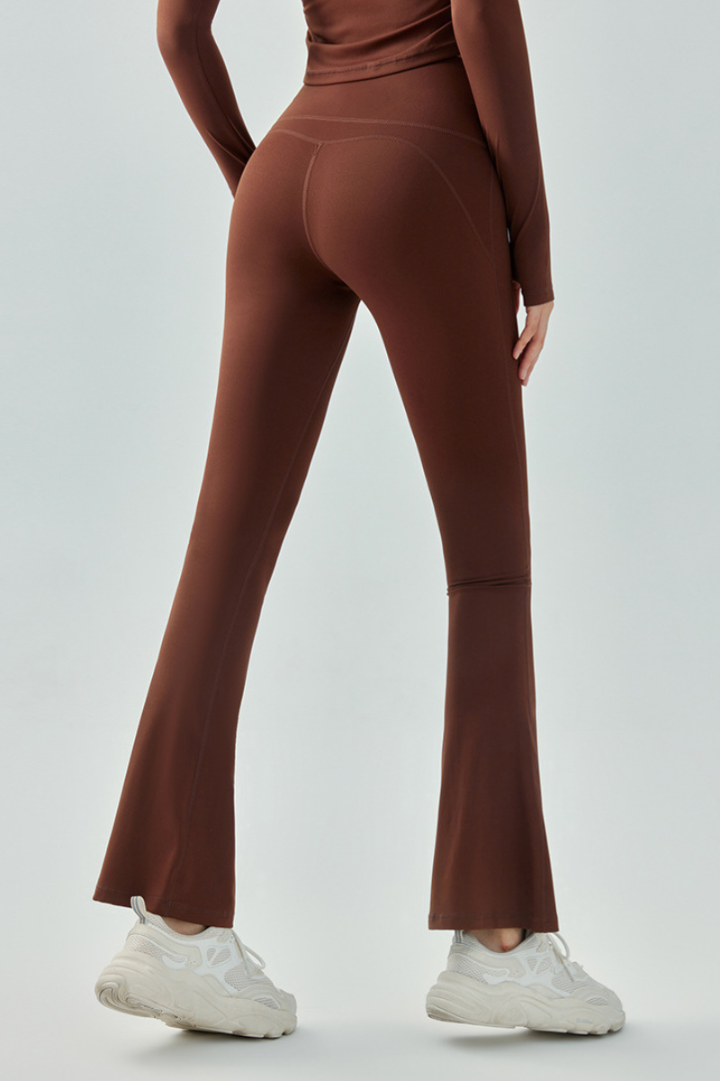 Isla High-Waist Flared Pants