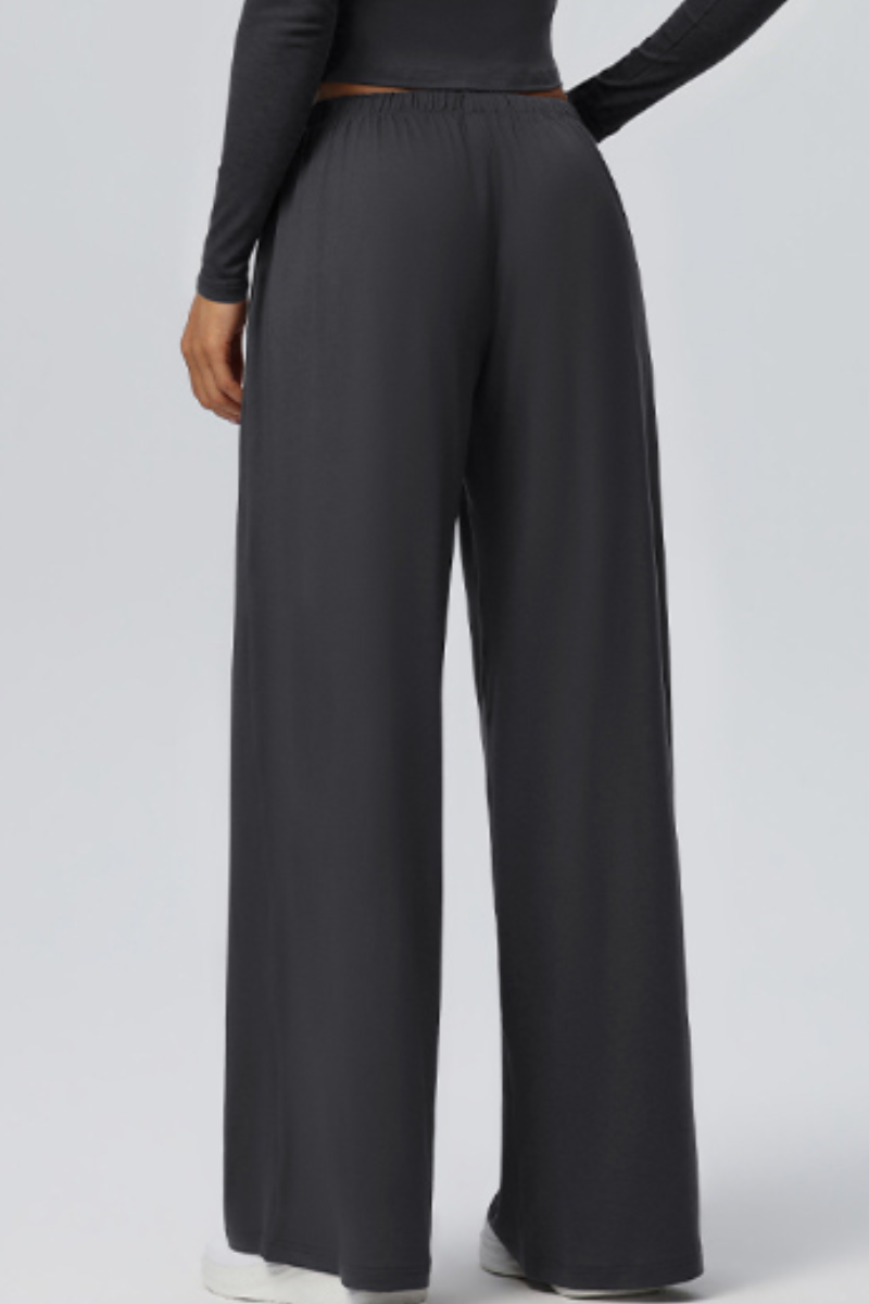 Anouk Draped Wide Leg Pants