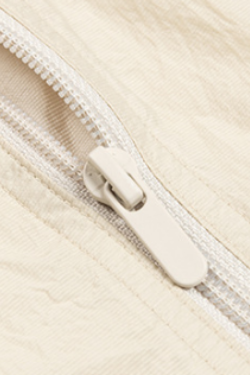 Women's Summer Light Sunscreen Cropped Drawstring Jacket