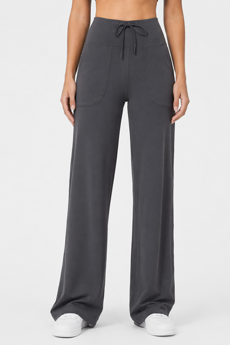 Ola High-Rise Pocket Wide Leg Pants