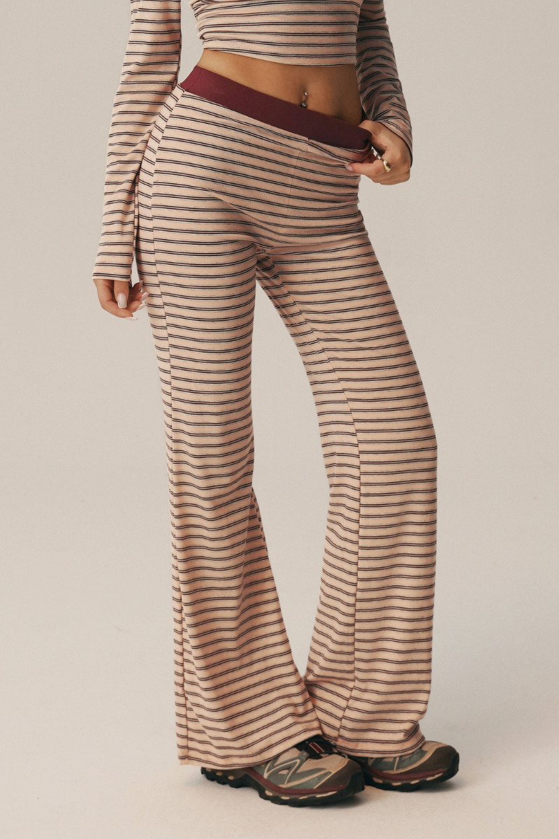 Sorrento Striped Flare Pants