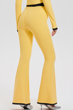 Margot Contrast Trim Flare Pants
