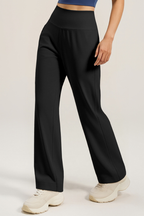 Willa Draped Wide-Leg Pants