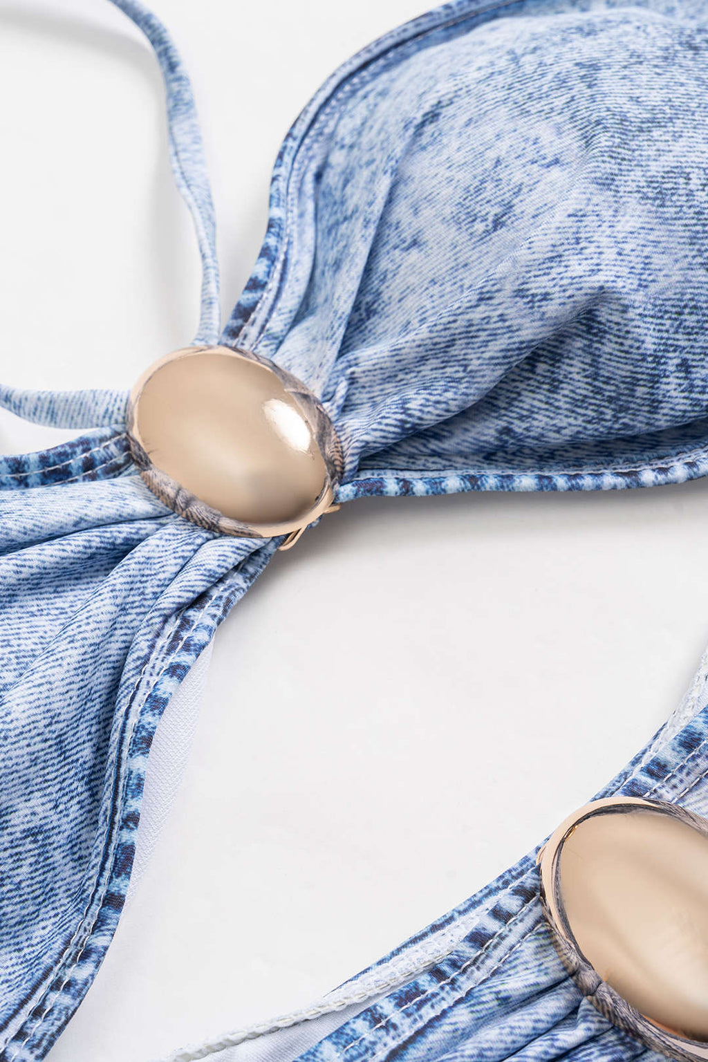Azure Cut-Out Swimsuit