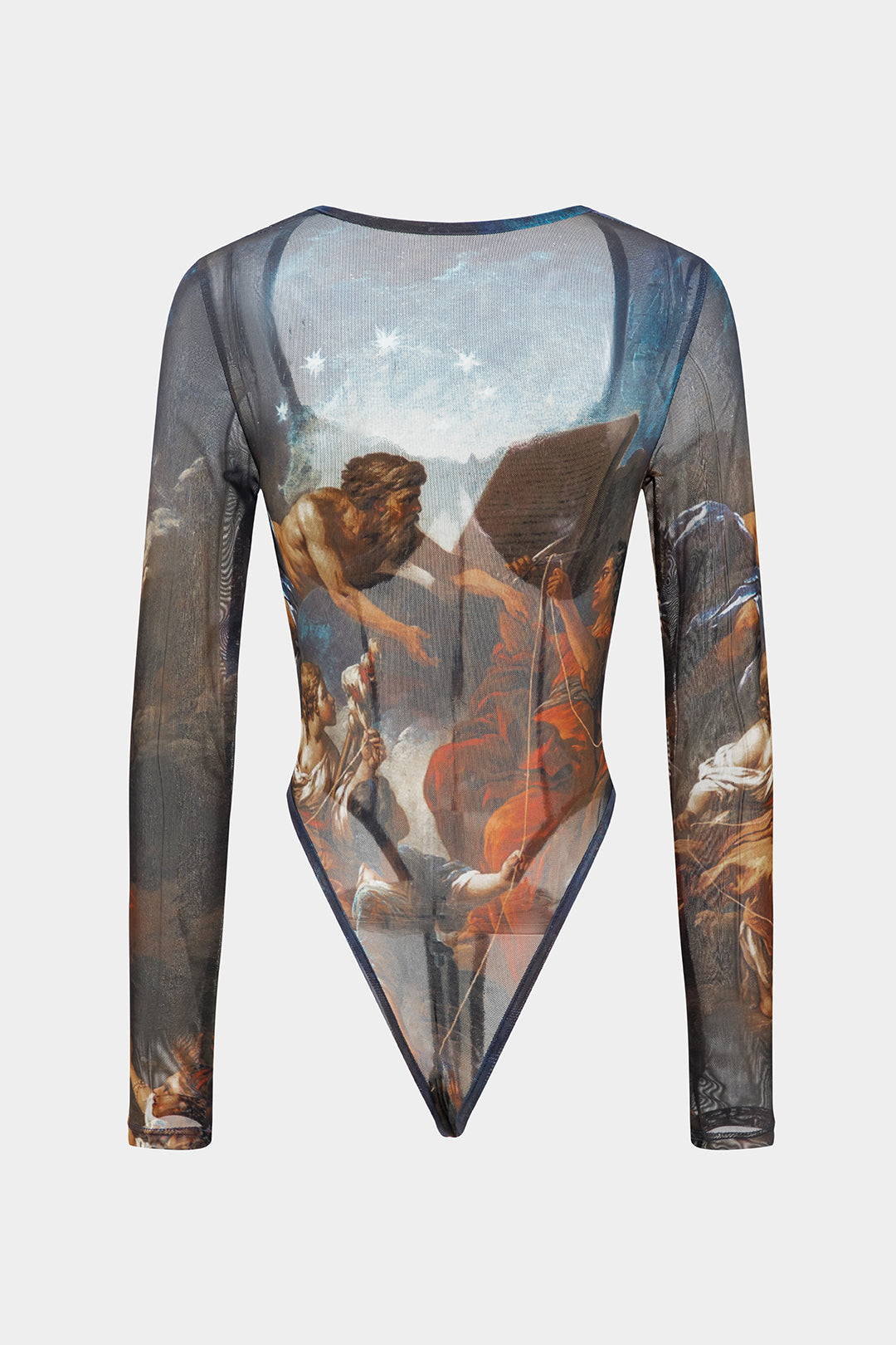 Baskılı File Tulum 