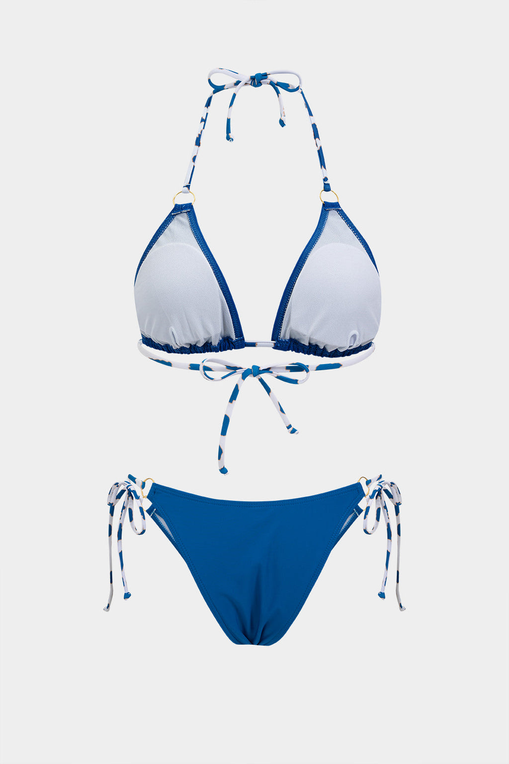 Blue Triangle Bikini