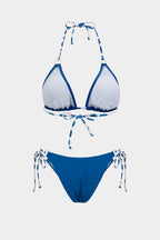 Blue Triangle Bikini