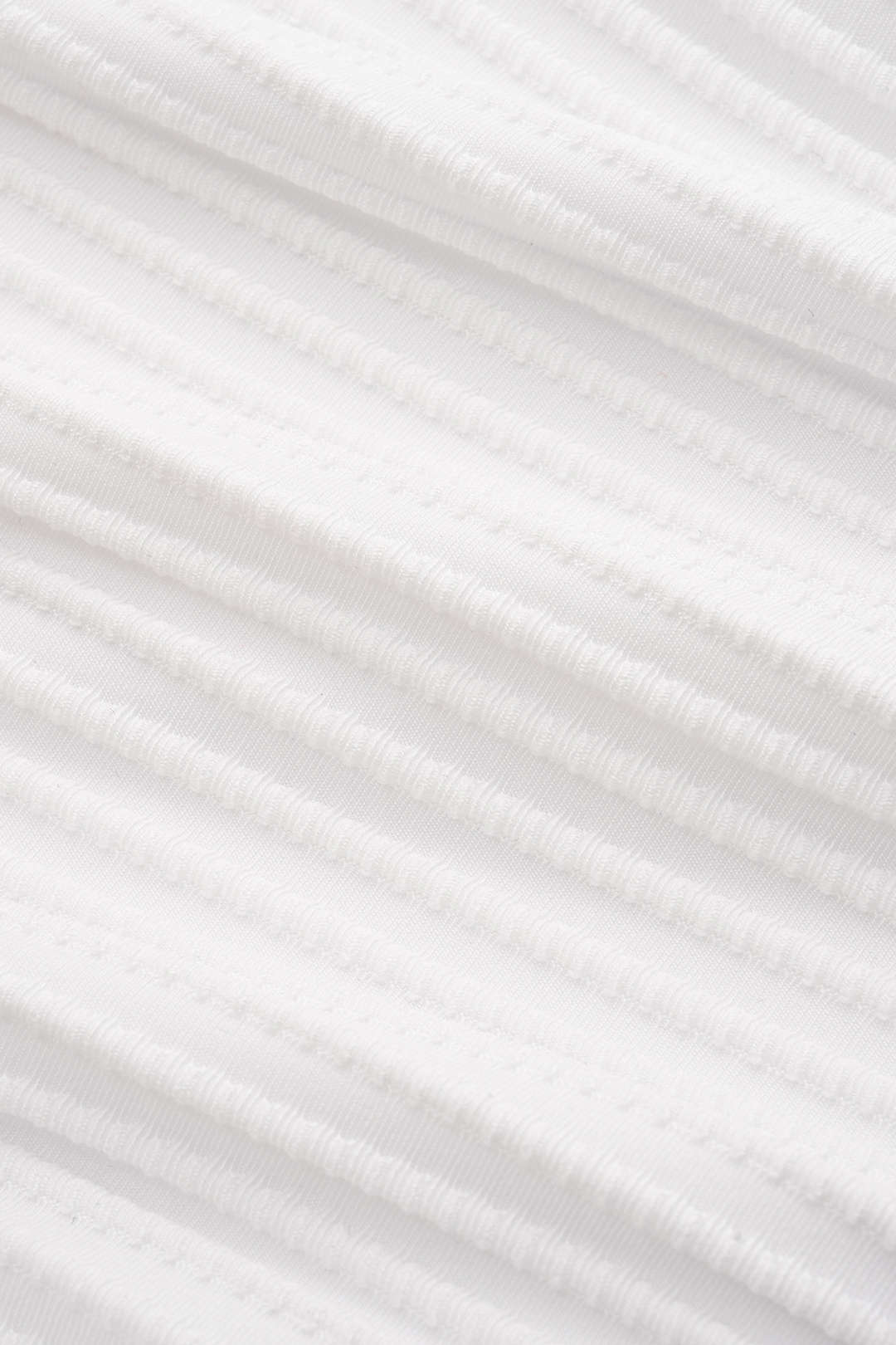 White Side-Tie Swimsuit