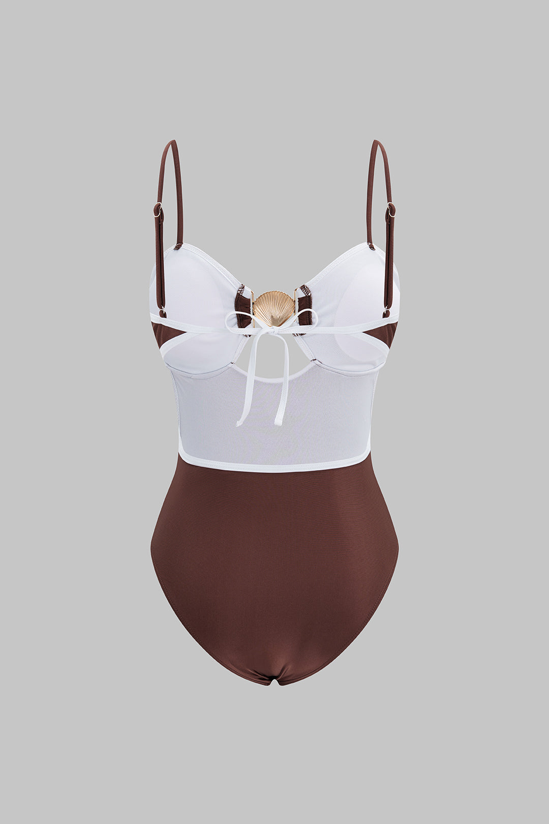 Mocha Contrast Swimsuit