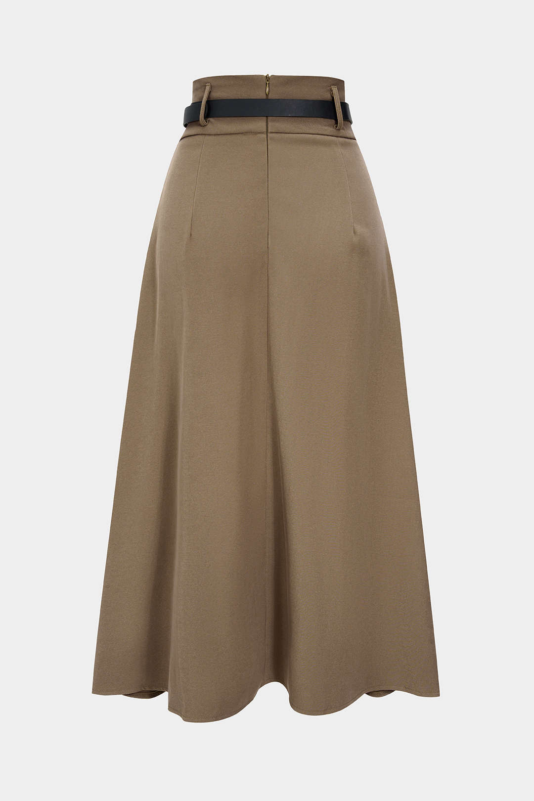 Vandoria Utility Belted Midi Skirt