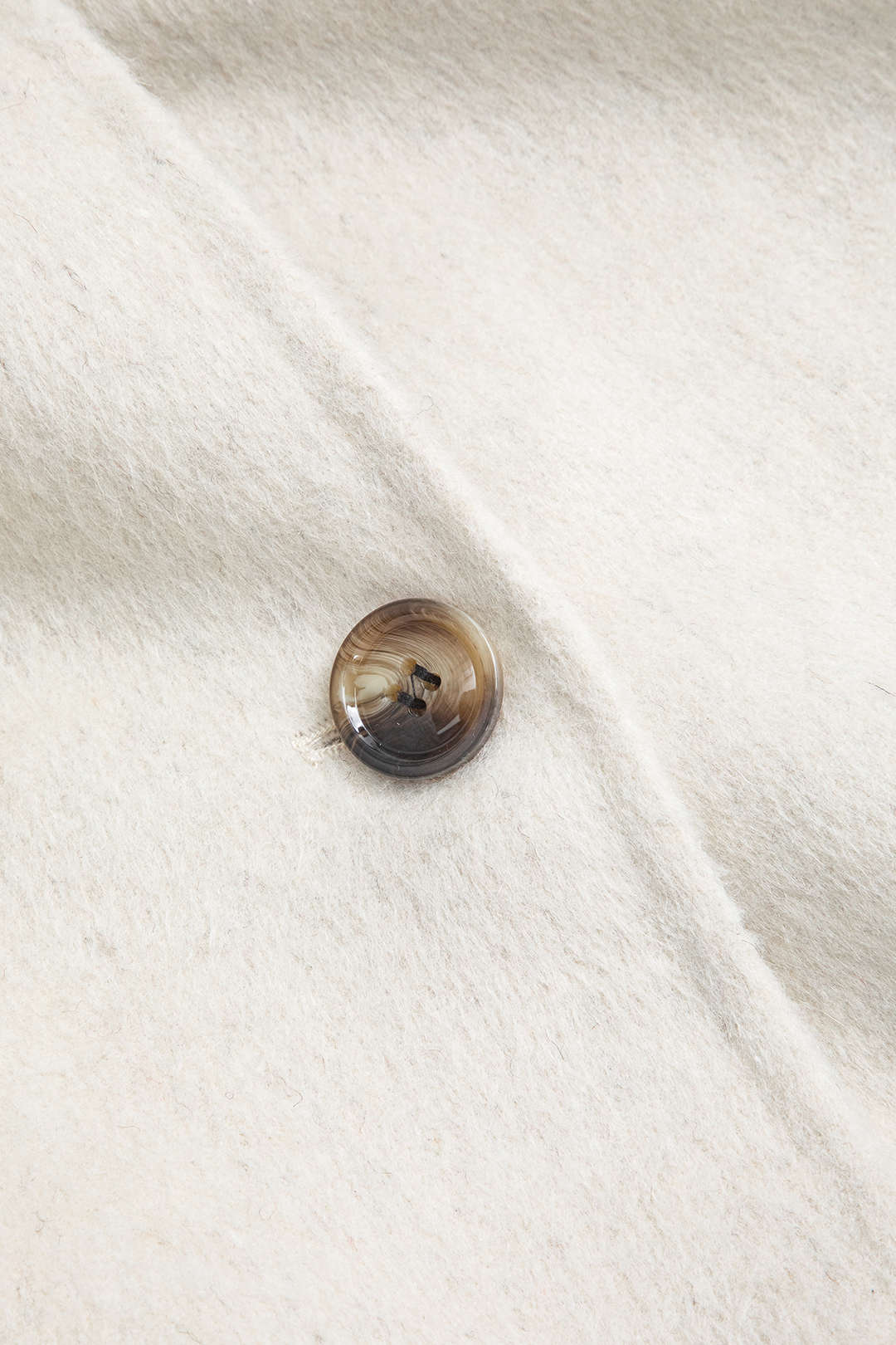 Göğüslü Uzun Palto 