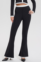 Margot Contrast Trim Flare Pants