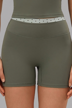 Pippa Polka Dot Waistband Shorts