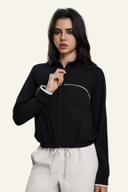 Women's Athletic  Windproof Stand-Collar Jacket