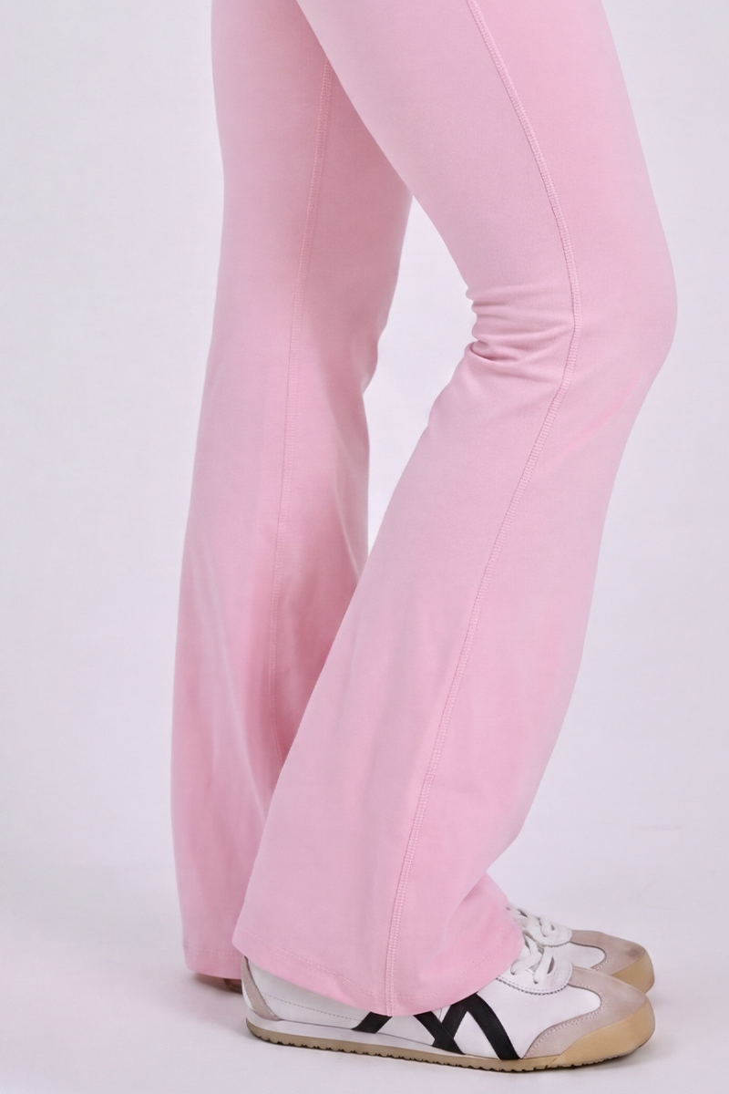 Pantalón acampanado Selene con tiras cruzadas en la espalda