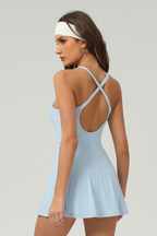 Ice-like quick-drying tennis skirt