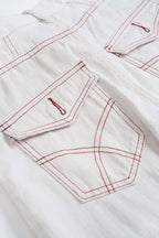 Yüksek Bel, Bol Paçalı Kot Pantolon