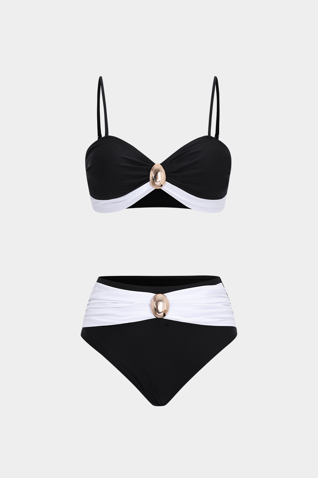 Yüzük Detaylı Bikini Takımı 