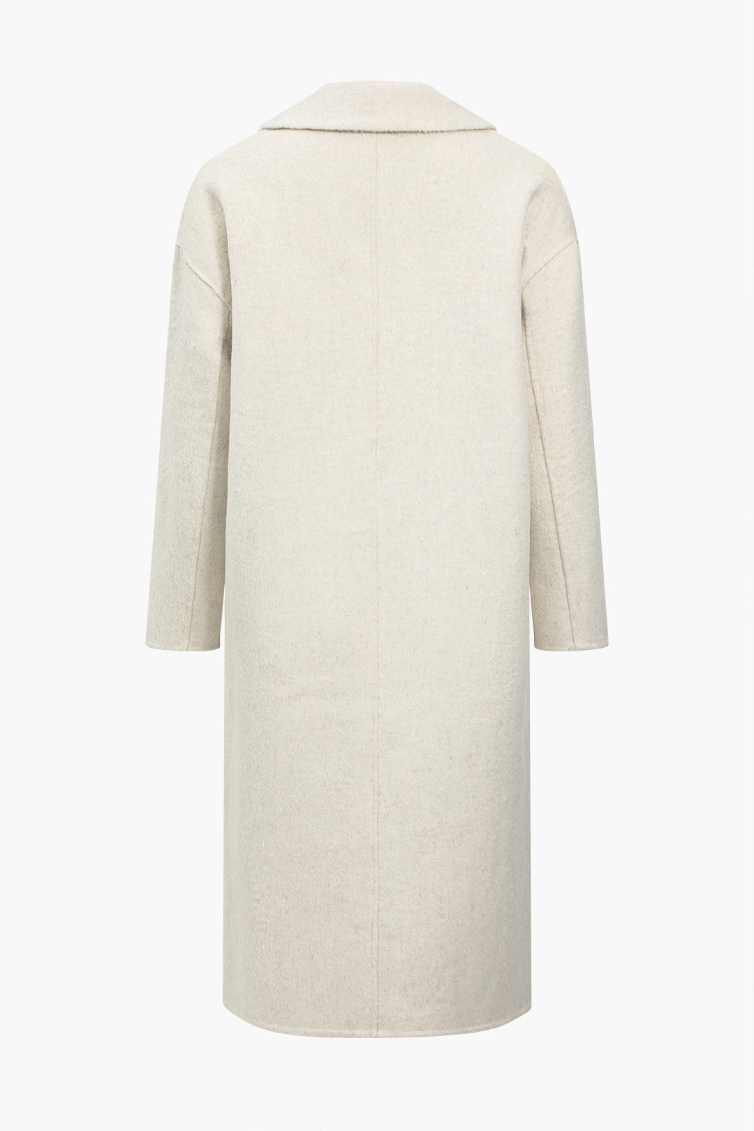 Göğüslü Uzun Palto 