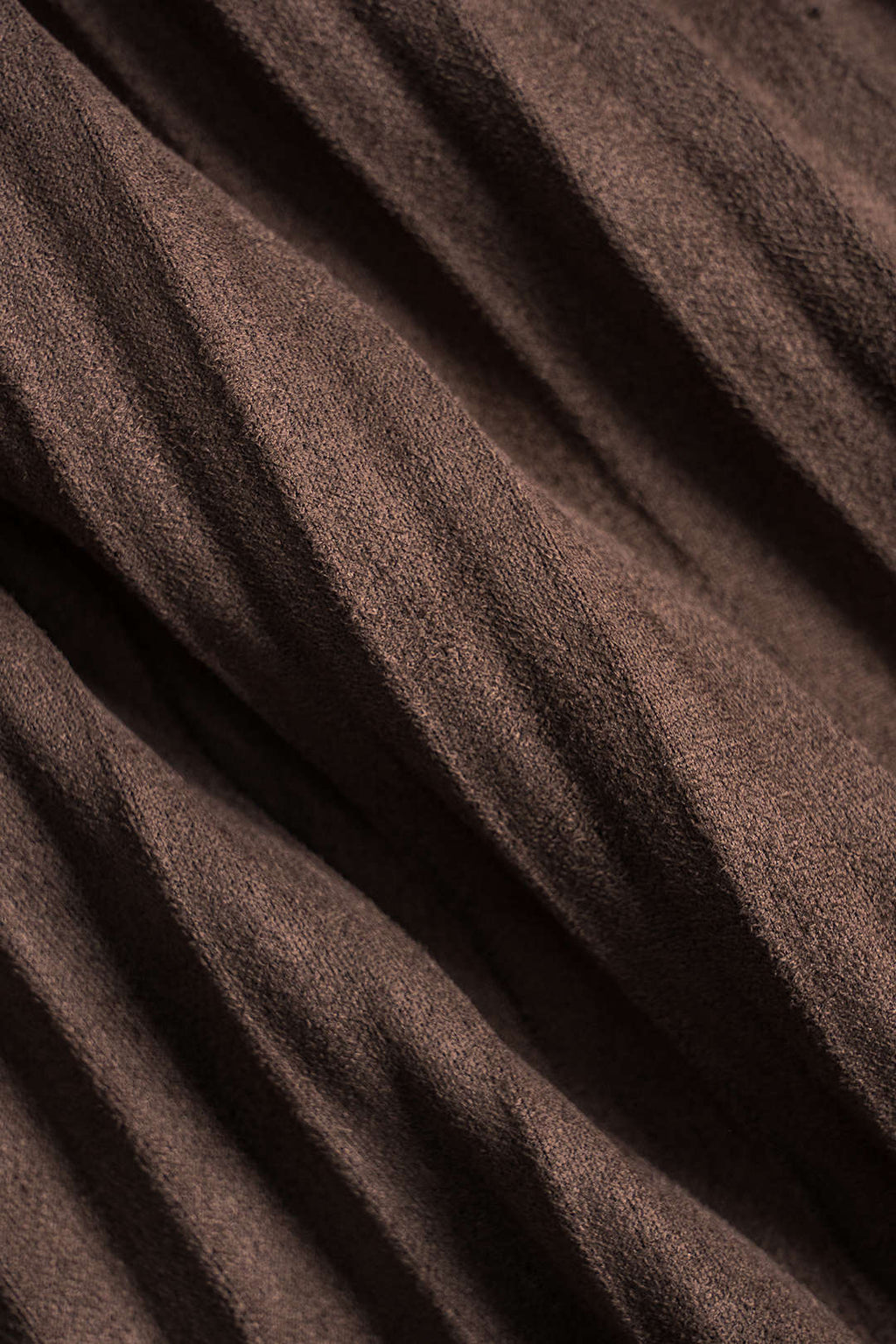 Kemerli Pileli Midi Etek 