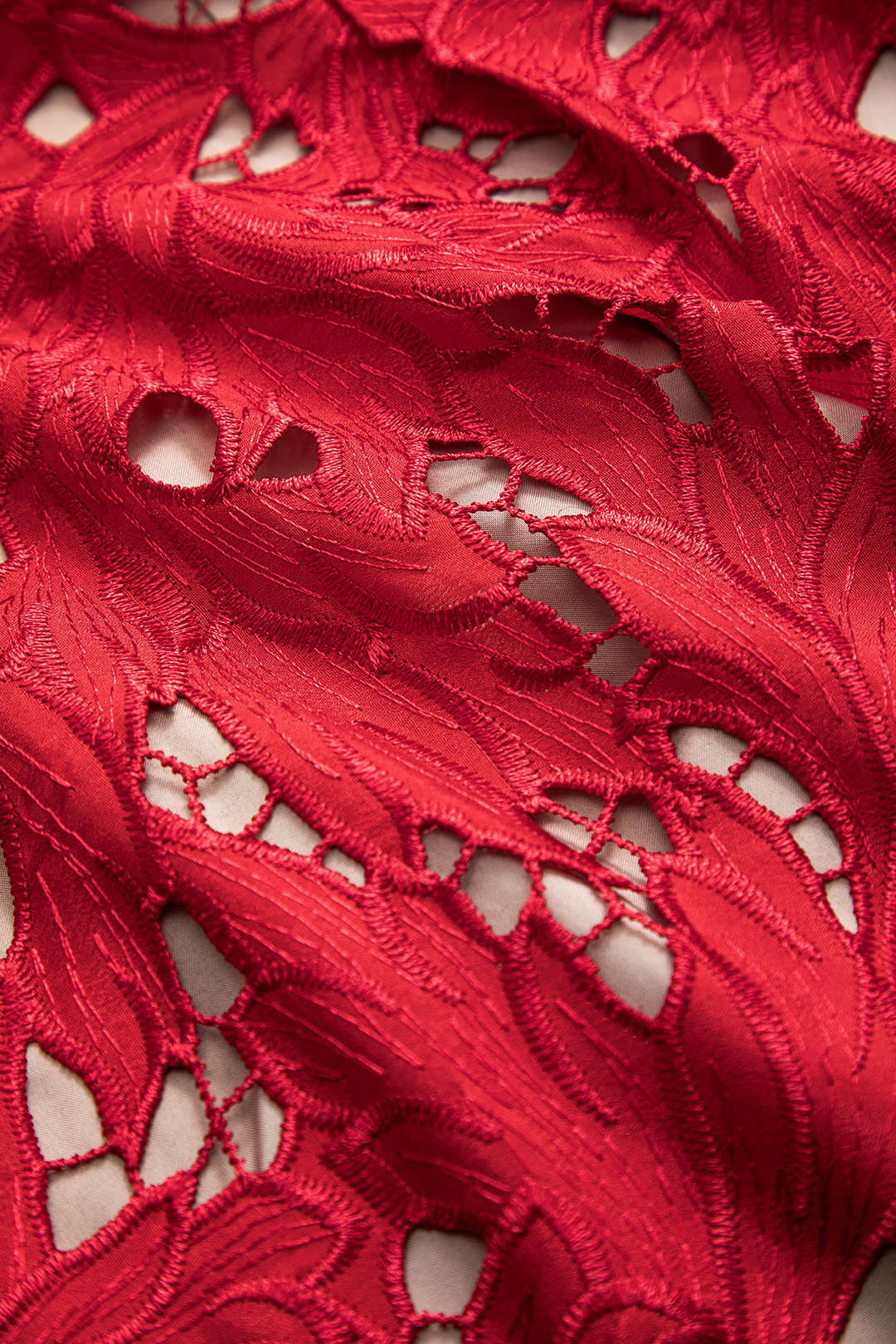 Fiyonk Detaylı Dantel Elbise 