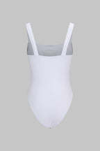 Monochrome Sculpt Minimal Swimsuit