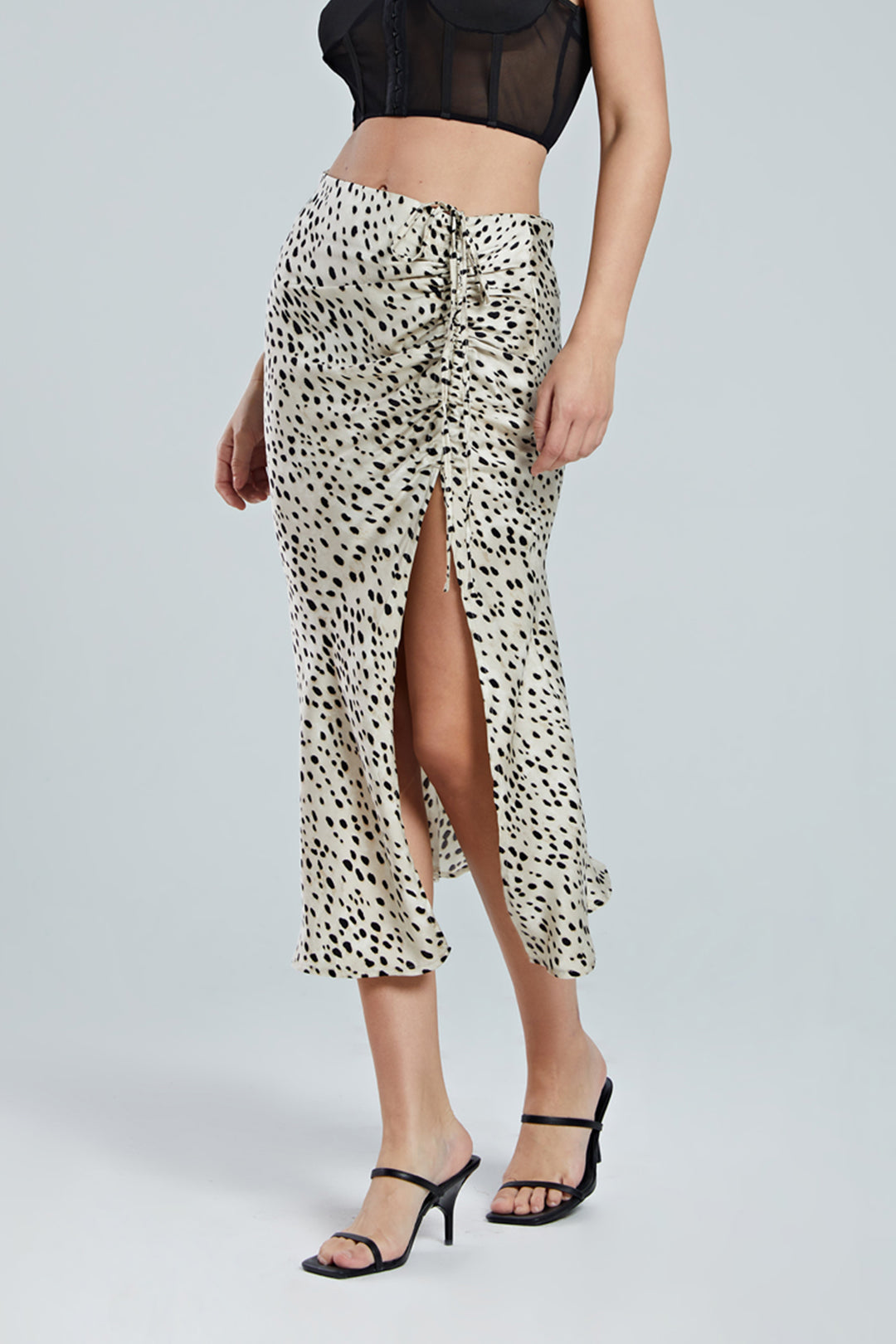 Leopard Drawstring Etek