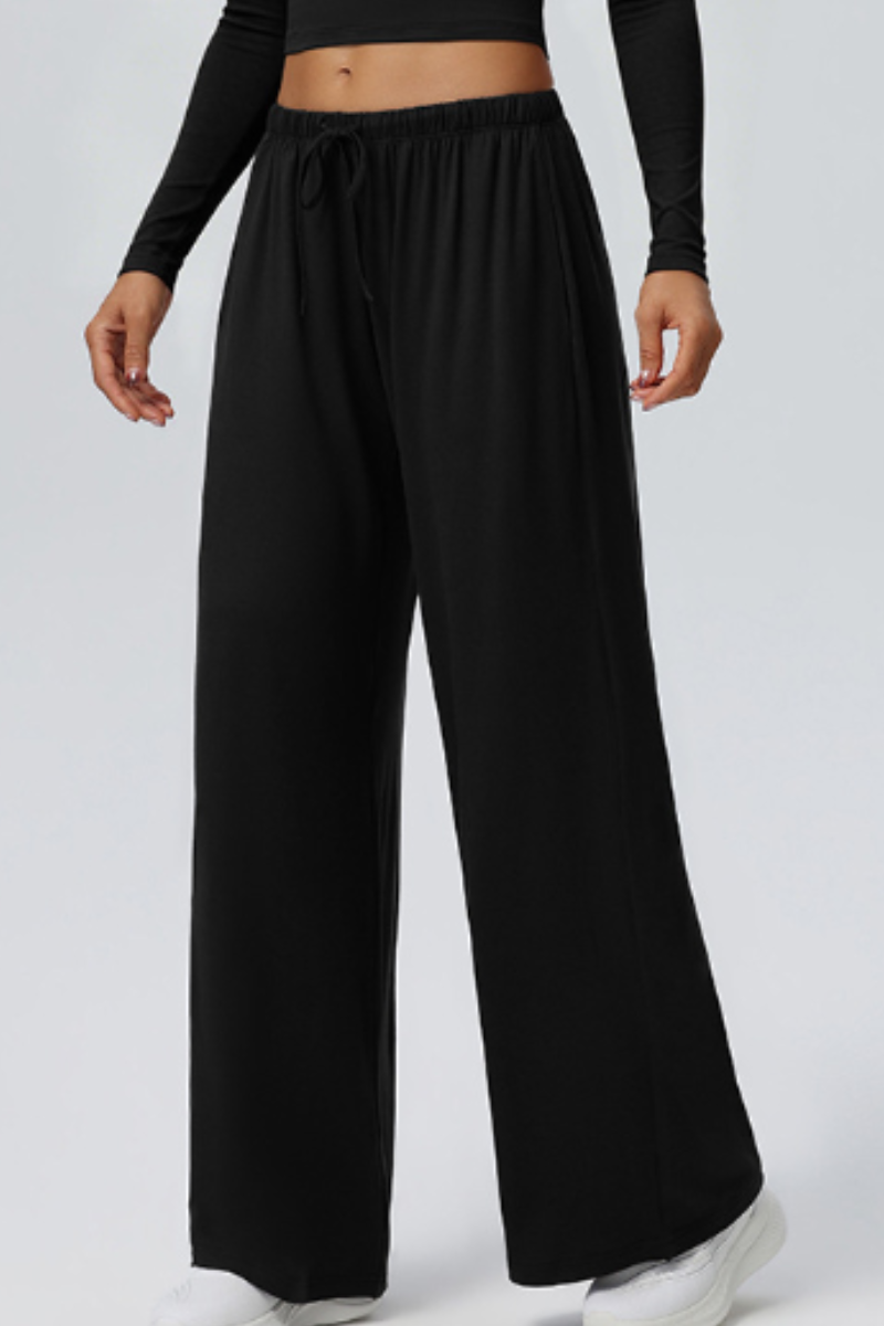 Anouk Draped Wide Leg Pants