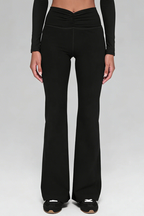 Bea Ruched High-Waist Leggings