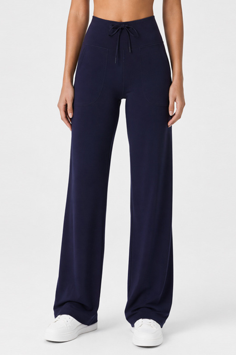 Ola High-Rise Pocket Wide Leg Pants