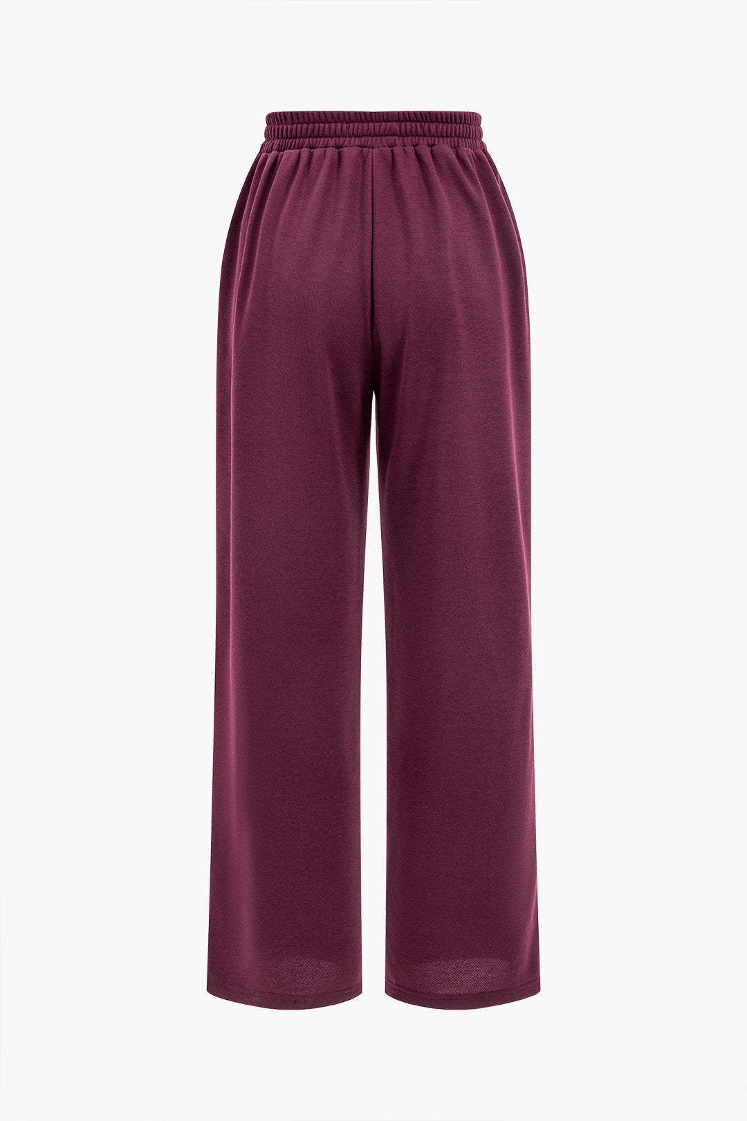 Ease One Shoulder Crop Sweat &amp; Palazzo Tracksuit Set
