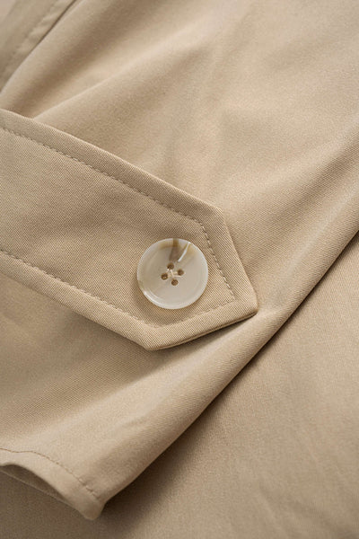 Beige Belted Trenchcoat