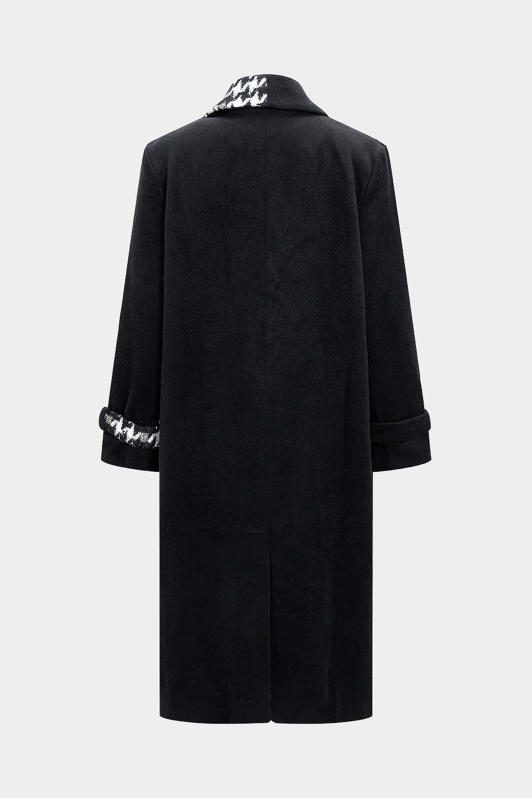 Manteau à accent pied-de-poule Vandoria